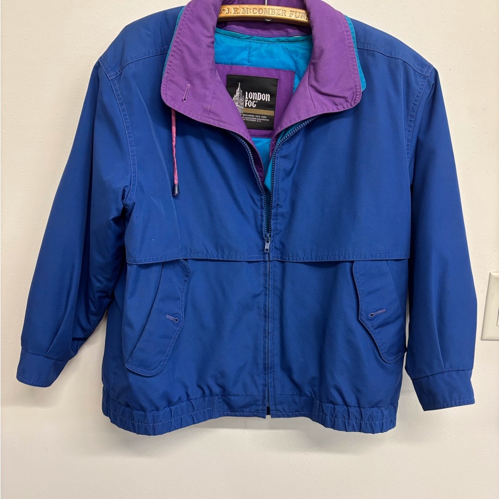 London Fog Women’s Blue and Purple Jacket XSP
